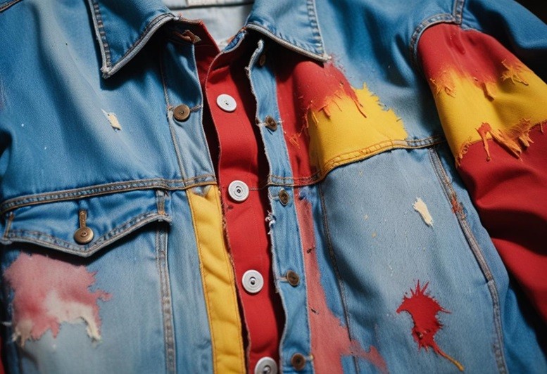 Как вывести краску с куртки: эффективные способы