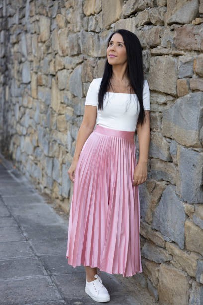 С чем носить юбку плиссе