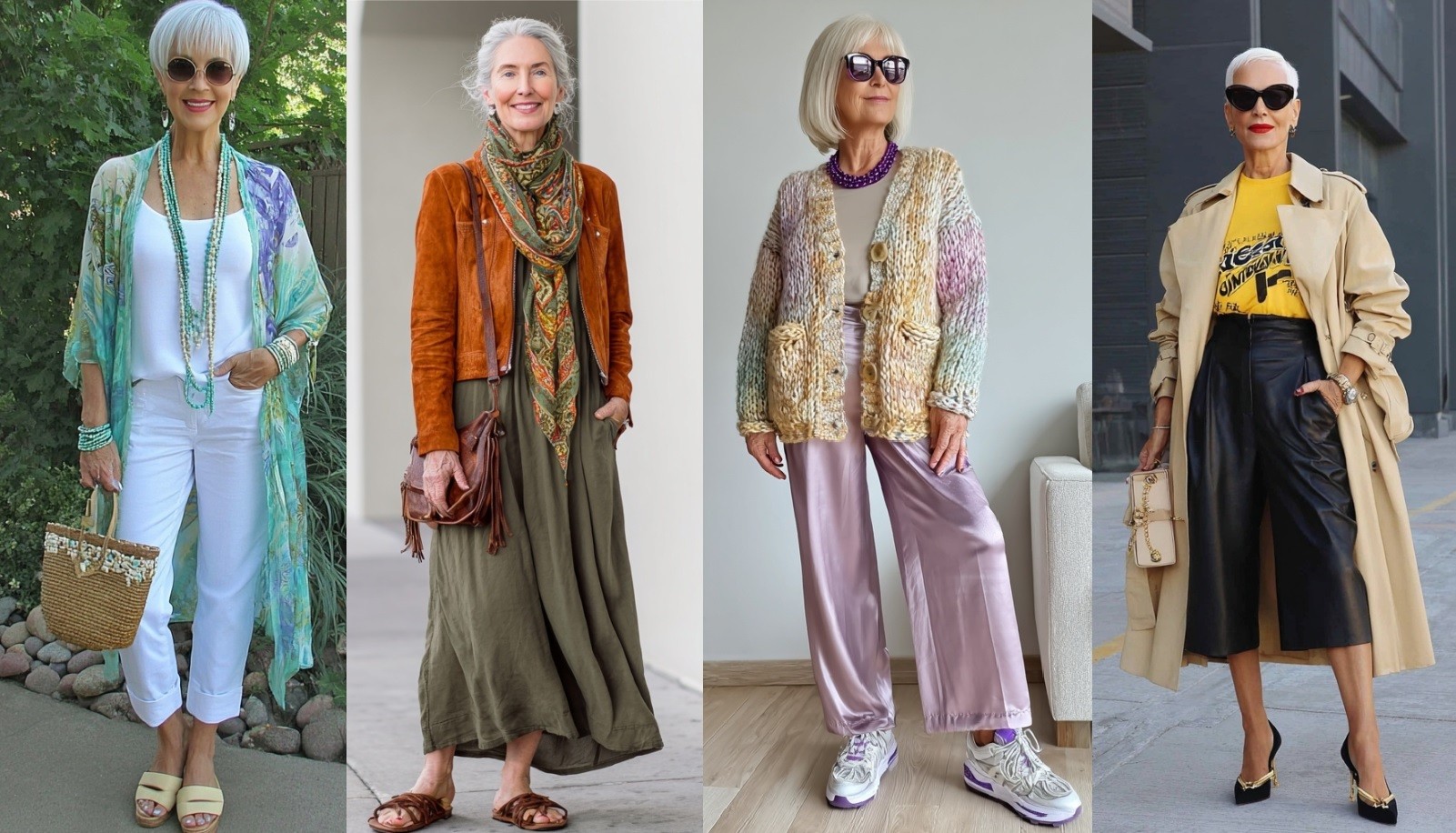 Мода для женщин 60+: стильные образы, как одеваться женщине после 60 — фото 11