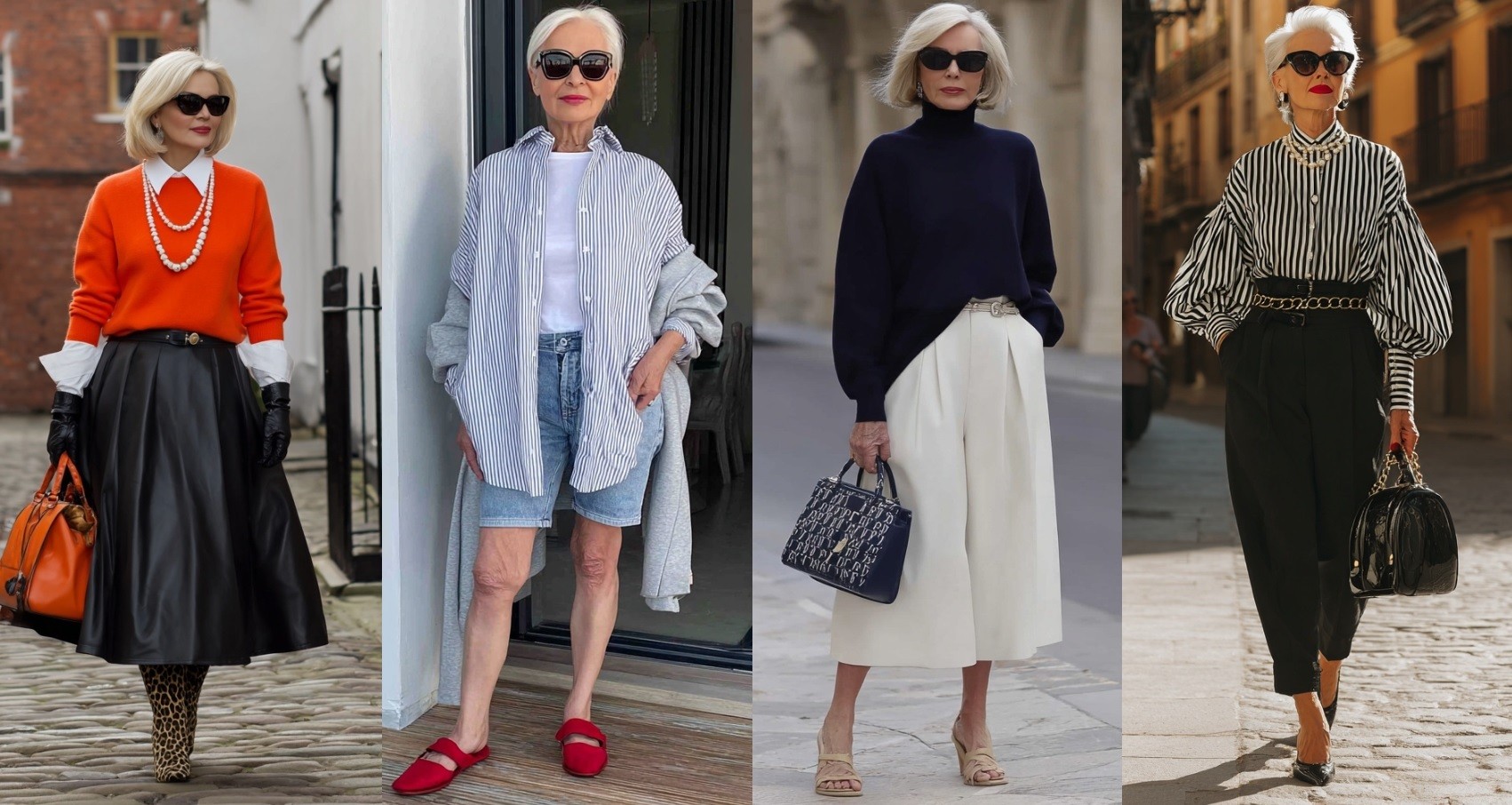 Мода для женщин 60+: стильные образы, как одеваться женщине после 60 — фото 3