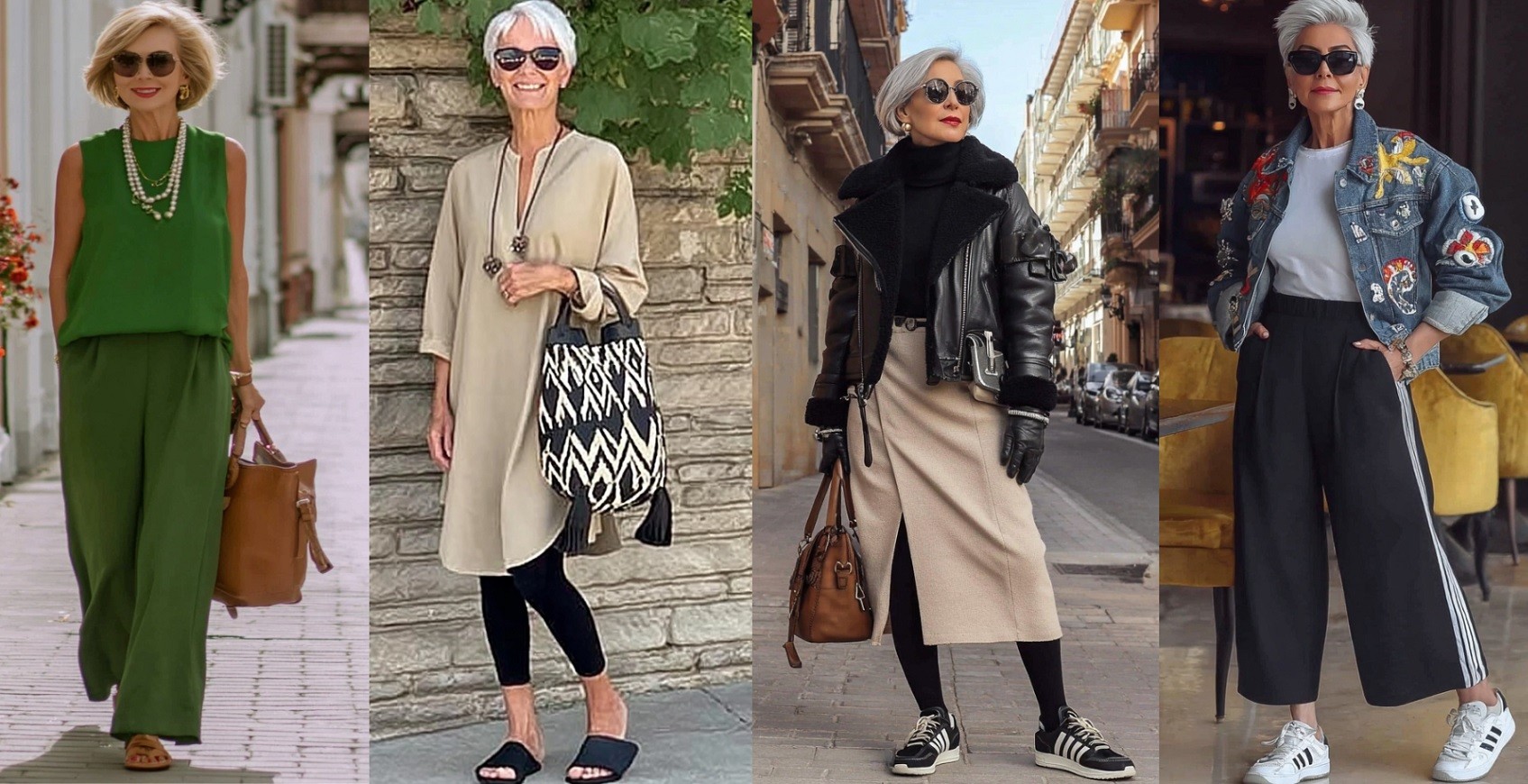 Мода для женщин 60+: стильные образы, как одеваться женщине после 60 — фото 6