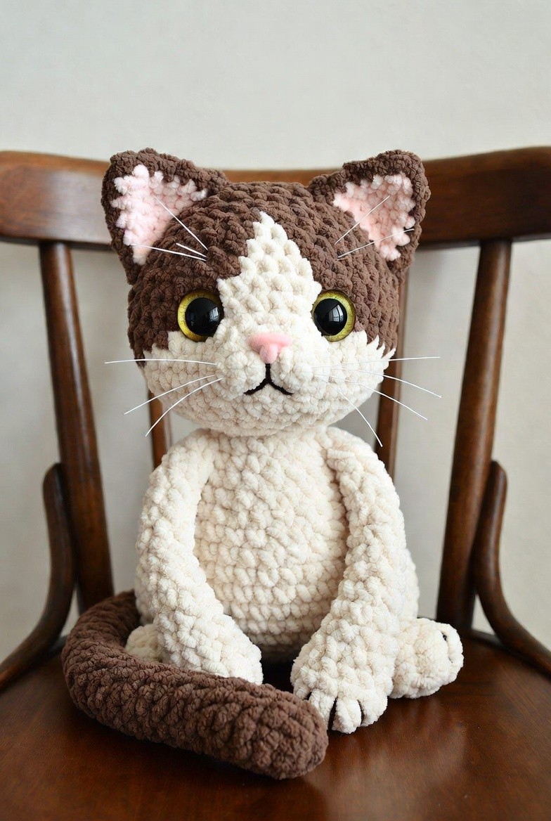 Что связать из плюшевой пряжи начинающему — фото 10 Что связать из плюшевой пряжи начинающему — фото 10