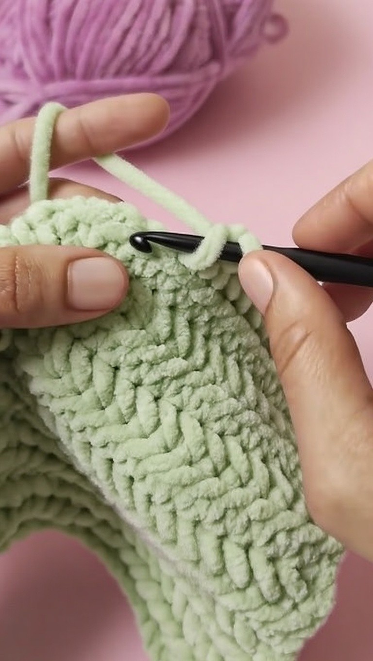 Что связать из плюшевой пряжи начинающему — фото 5 Что связать из плюшевой пряжи начинающему — фото 5