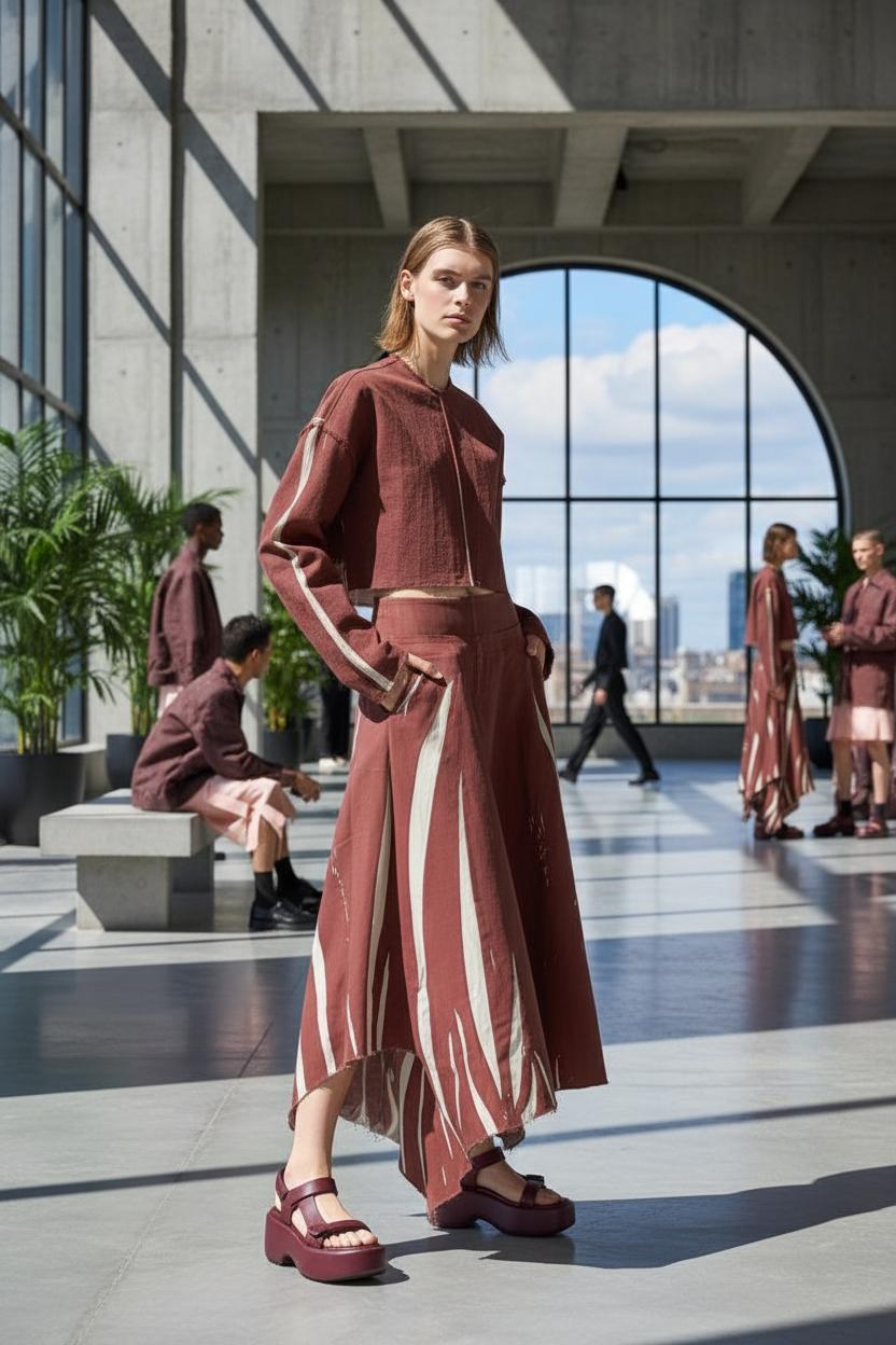 С чем носить юбку миди в 2025: модные образы, советы стилистов и антитренды — фото 14