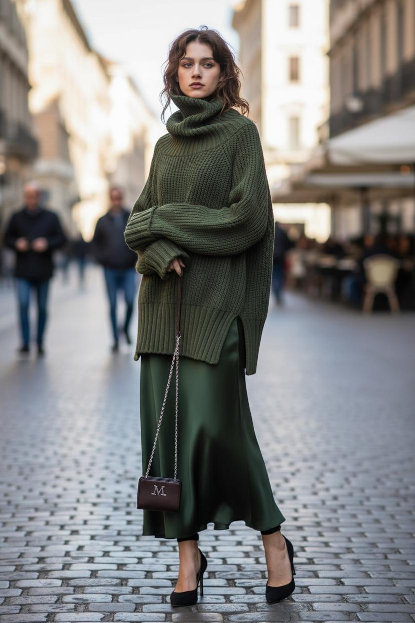 С какими цветами носить зеленый: тренды и стильные сочетания — фото 14