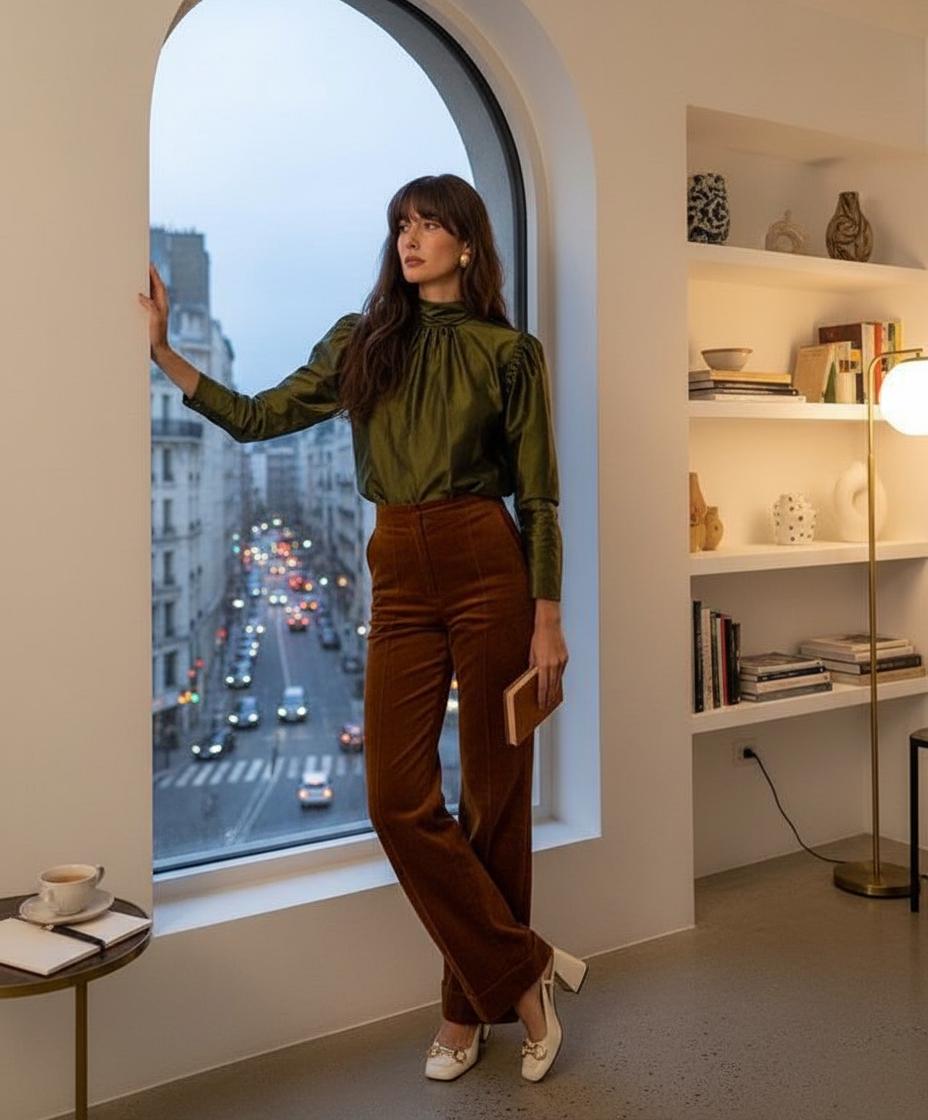 С какими цветами носить зеленый: тренды и стильные сочетания — фото 7