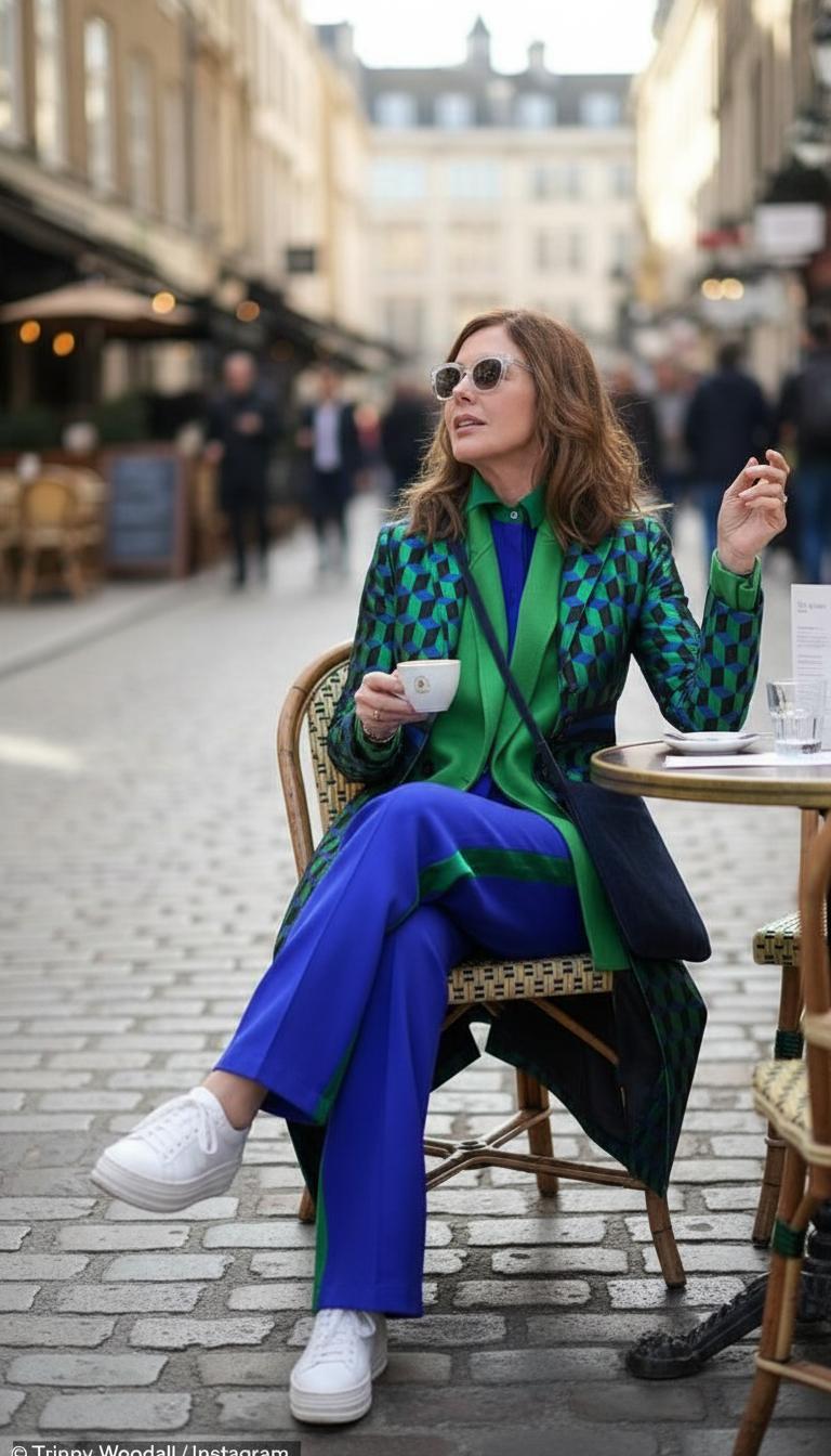 С какими цветами носить зеленый: тренды и стильные сочетания — фото 25