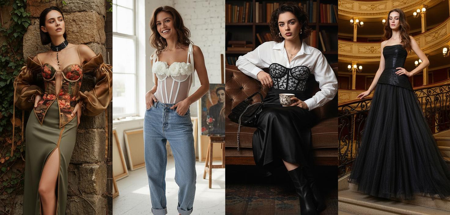 Что такое корсаж в одежде — фото 4