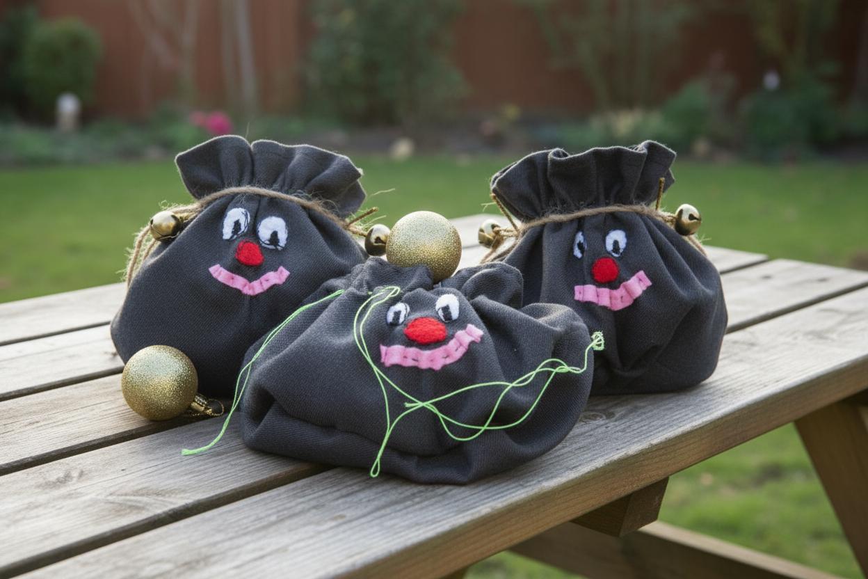 Подарочные новогодние мешочки для конфет — фото 2