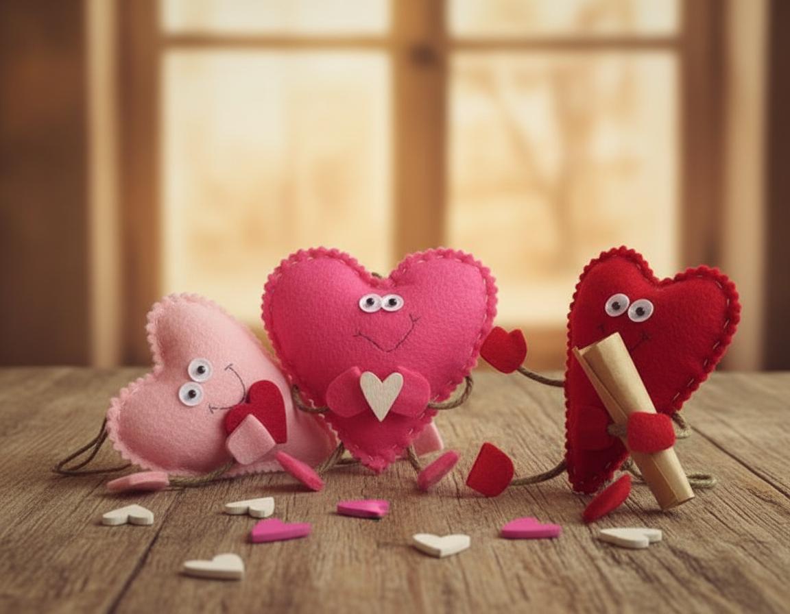 Подборка лучших идей: как сделать хэнд мэйд гирлянду💟💟💟 из фетровых сердечек 💕 своими руками😍 — фото 20