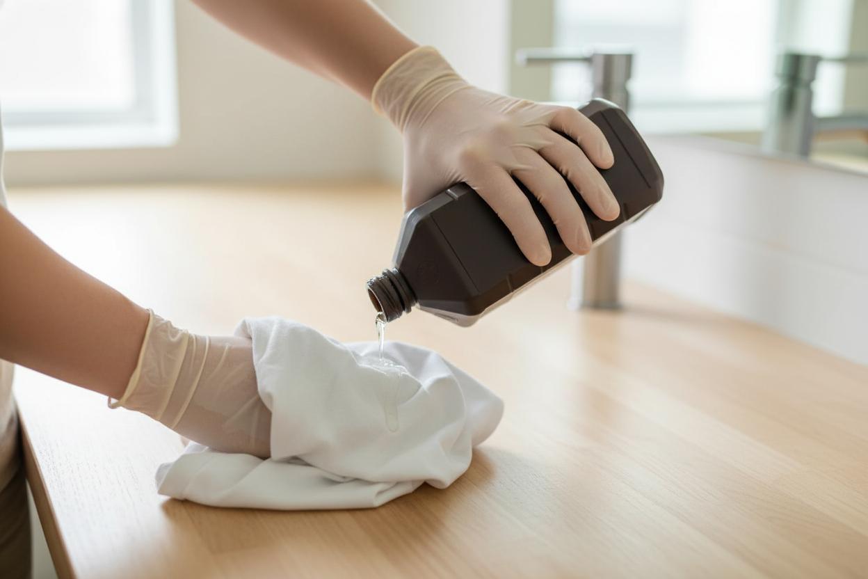 Выведение пятен перекисью водорода — фото 6