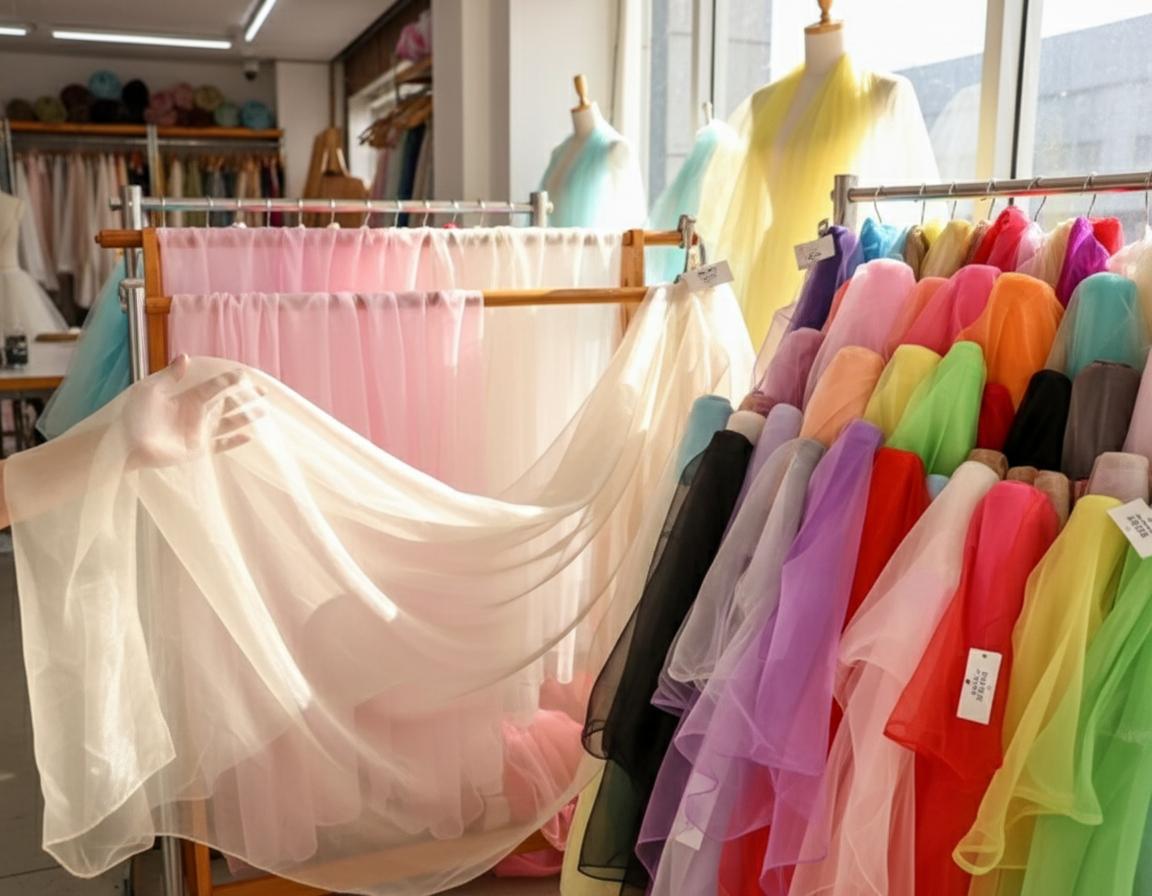 Виды прозрачных тканей — фото 4