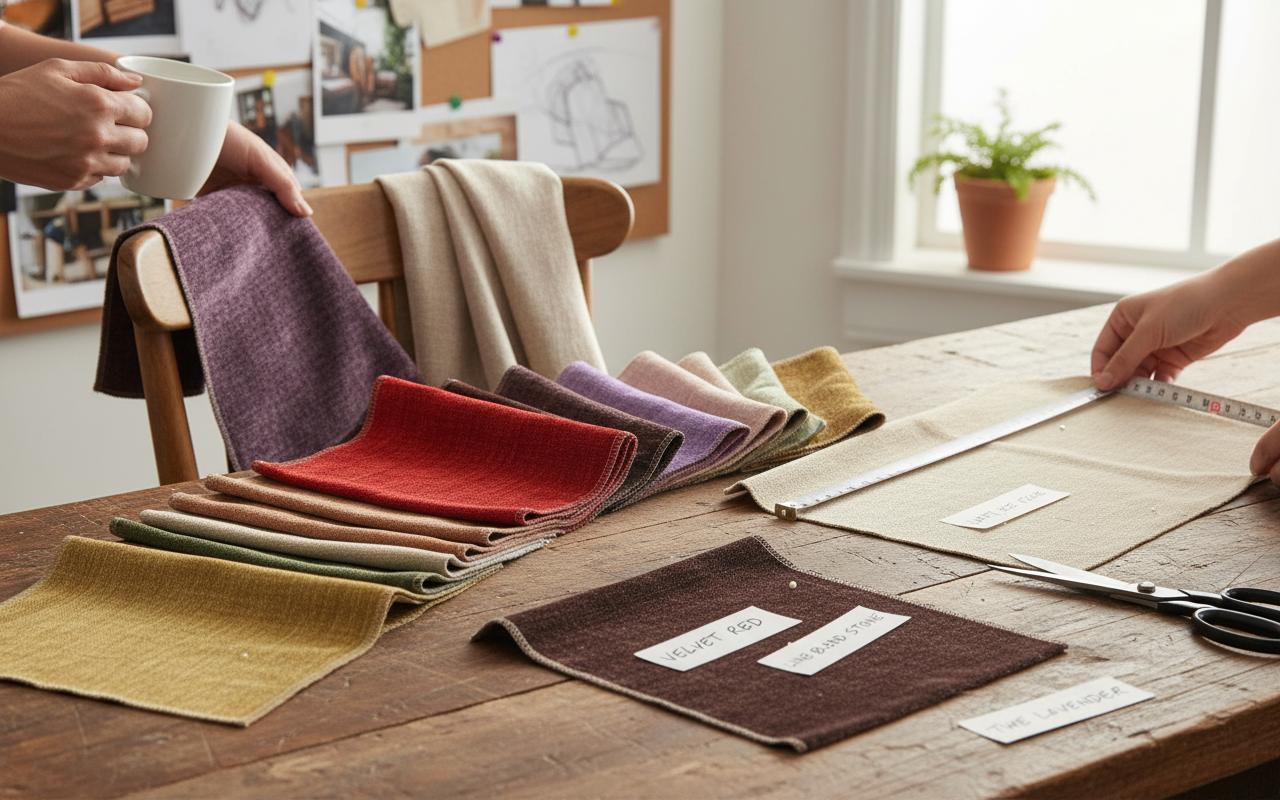 Мебельная ткань шенилл - свойства и состав — фото 2