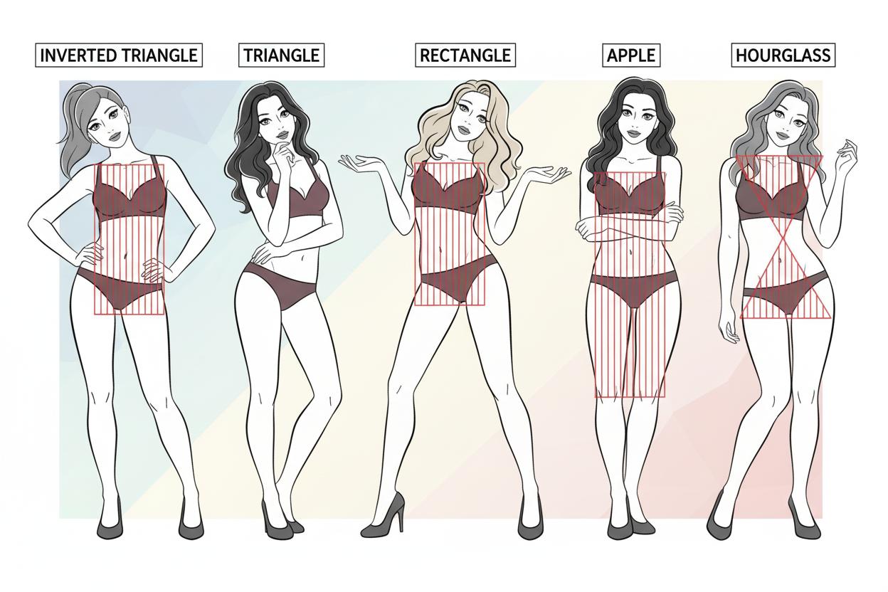Типы женских фигур: как определить тип фигуры — фото 2