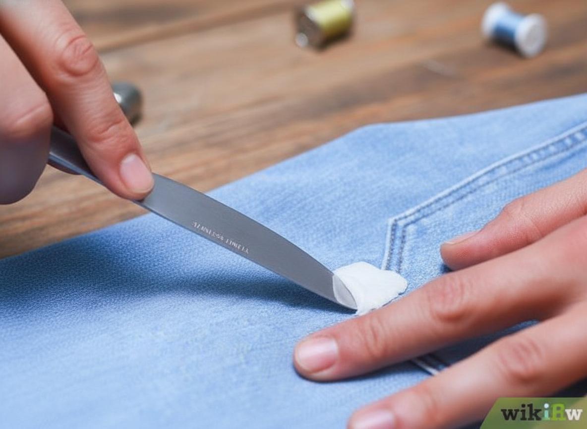 Вывести жевательную резинку с джинсов: проверенные способы — фото 2