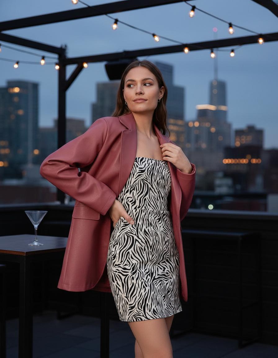 Модная женская кожаная куртка, топовые тренды сезона 2022: с чем носить, как освежить — фото 2