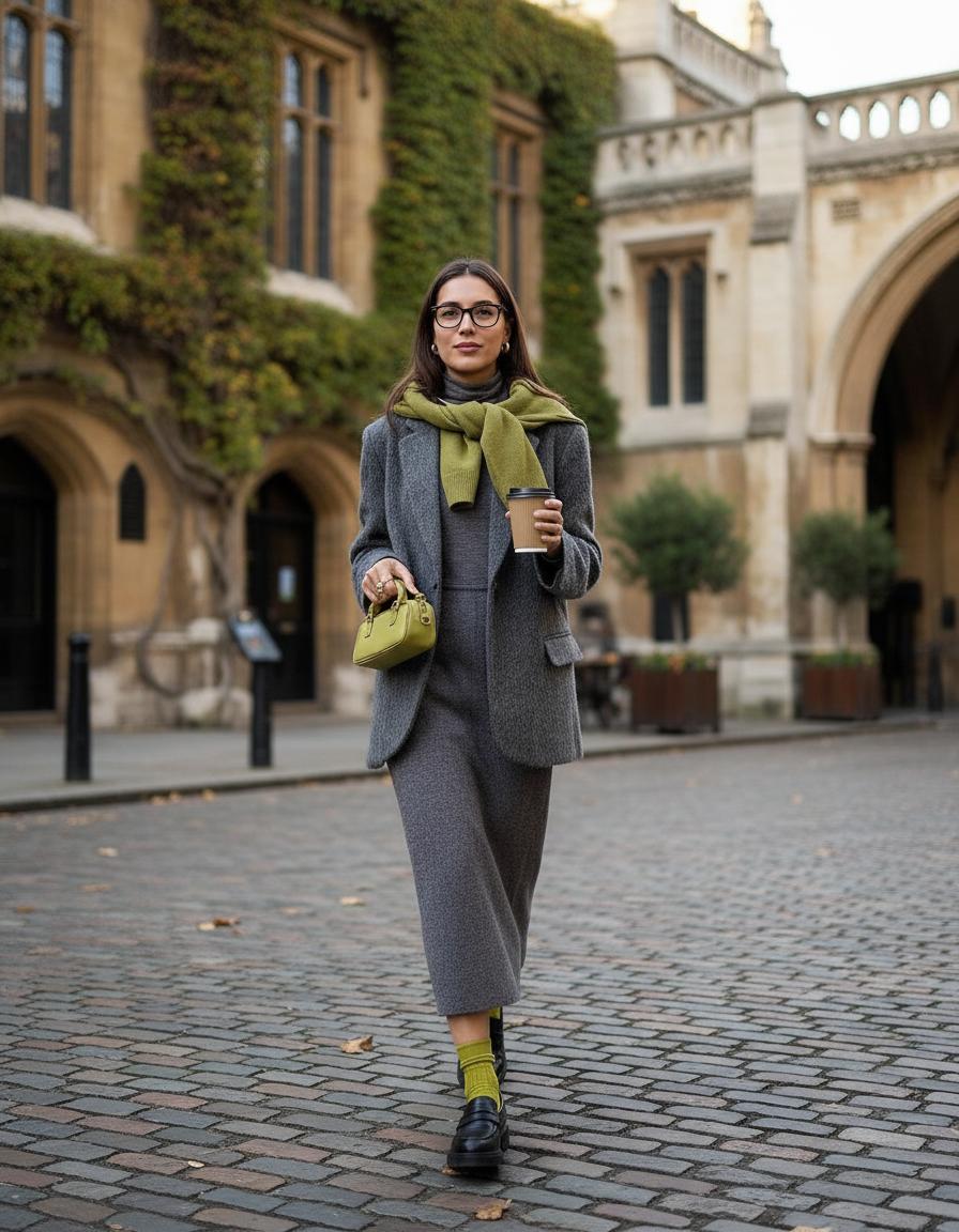 С какими цветами носить зеленый: тренды и стильные сочетания — фото 6