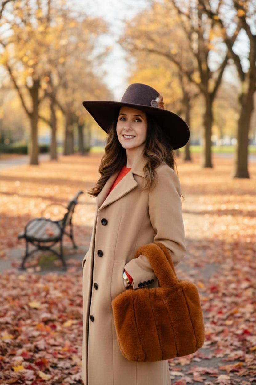 Какой цвет сочетается с коричневым в одежде — фото 3