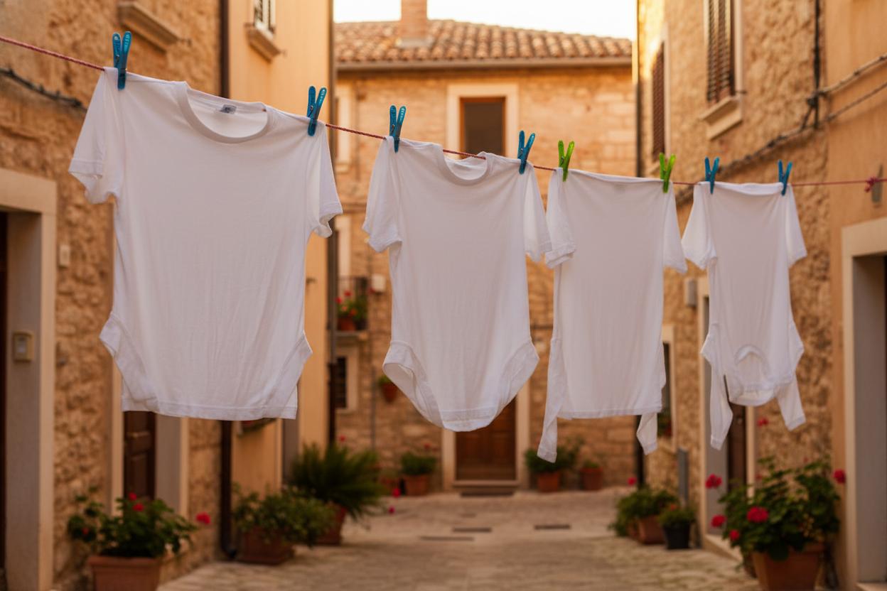 Как отстирать и отбелить белые футболки — фото 4