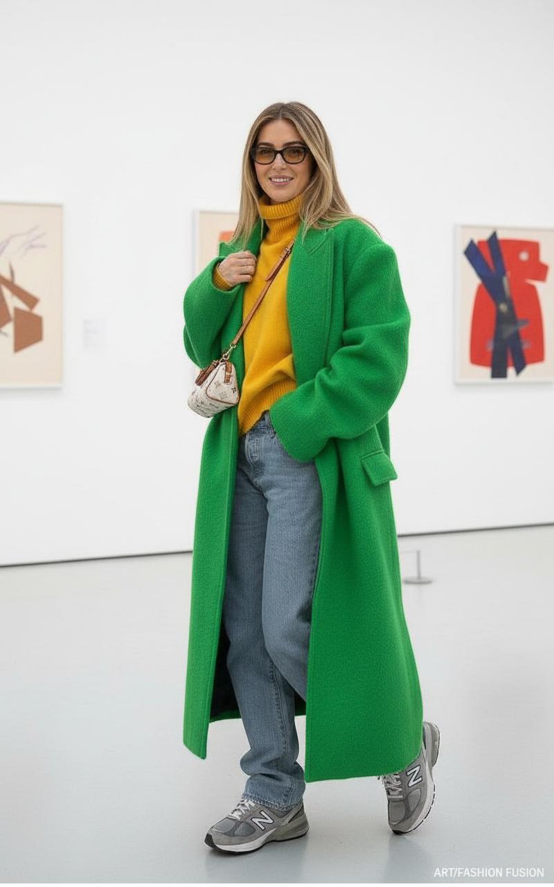 С какими цветами носить зеленый: тренды и стильные сочетания — фото 19