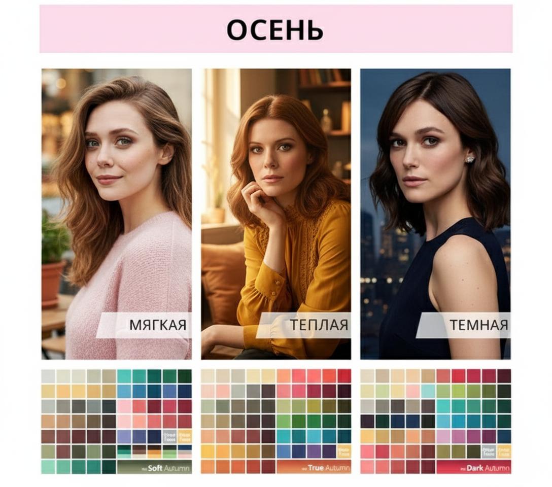 Цветотип Осень — найди свои цвета: гид по стилю, макияжу и гардеробу — фото 6