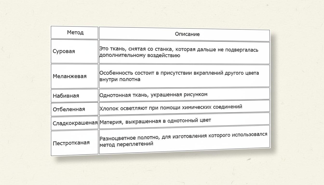 Текстиль из хлопка: особенности тканей, виды, свойства и названия материалов — фото 3