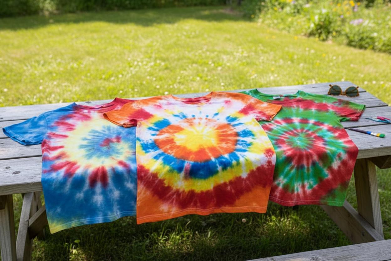 Что означает тай-дай: красим футболку техникой тай дай — фото 8