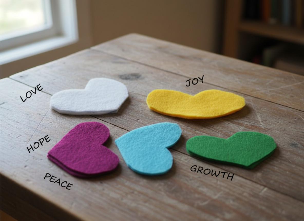 Гирлянда из фетровых сердечек своими руками — фото 2 Гирлянда из фетровых сердечек своими руками — фото 2