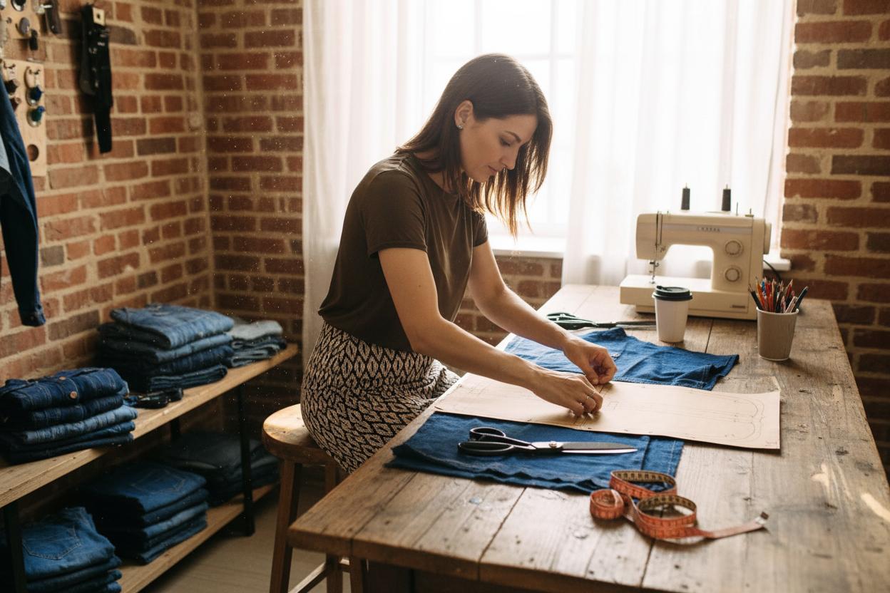 Что можно сшить из старых джинсов — фото 3 Что можно сшить из старых джинсов — фото 3