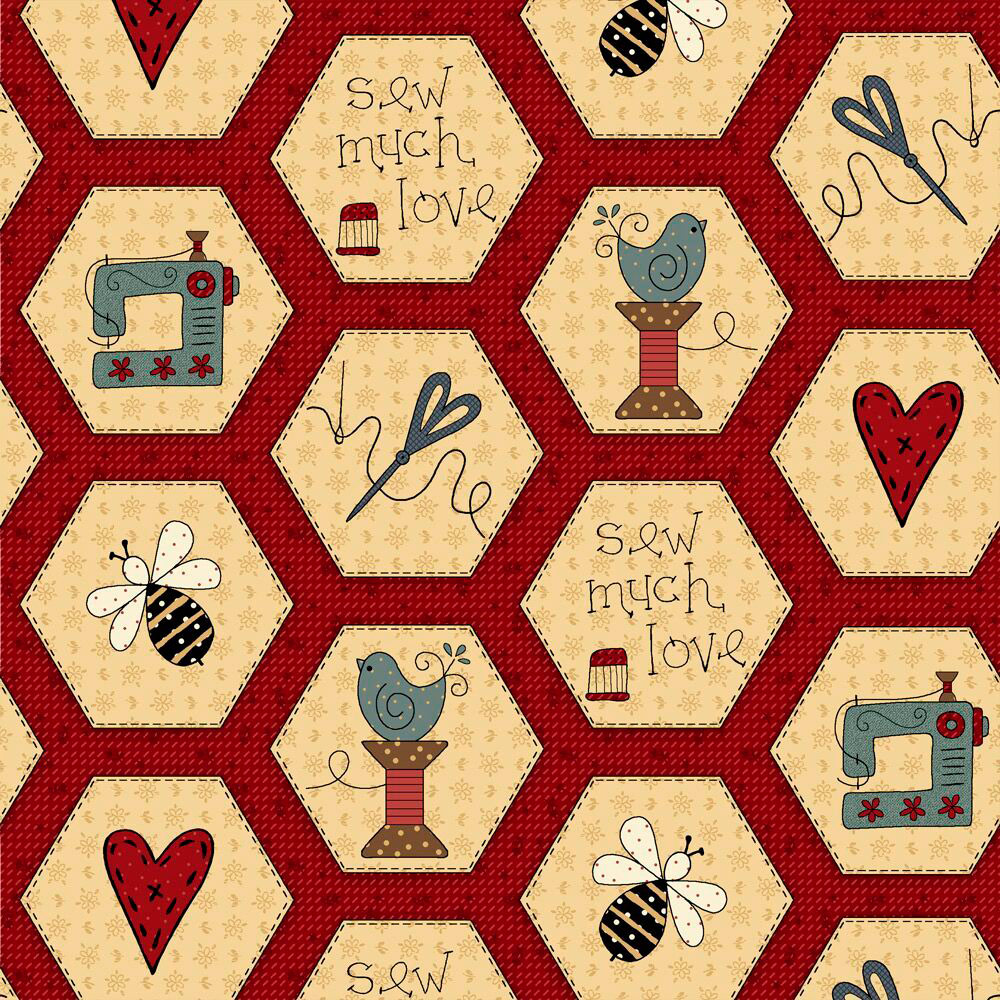 Ткань Для Пэчворка Fabri Quilt Новогодние Поздравления Ткань Для Пэчворка Fabri Quilt Новогодние Поздравления