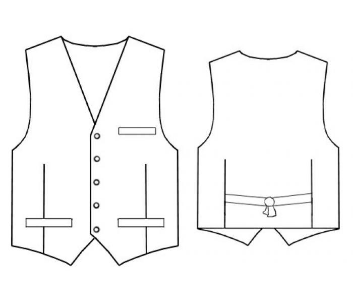 Мужской Жилет Выкройка Купить