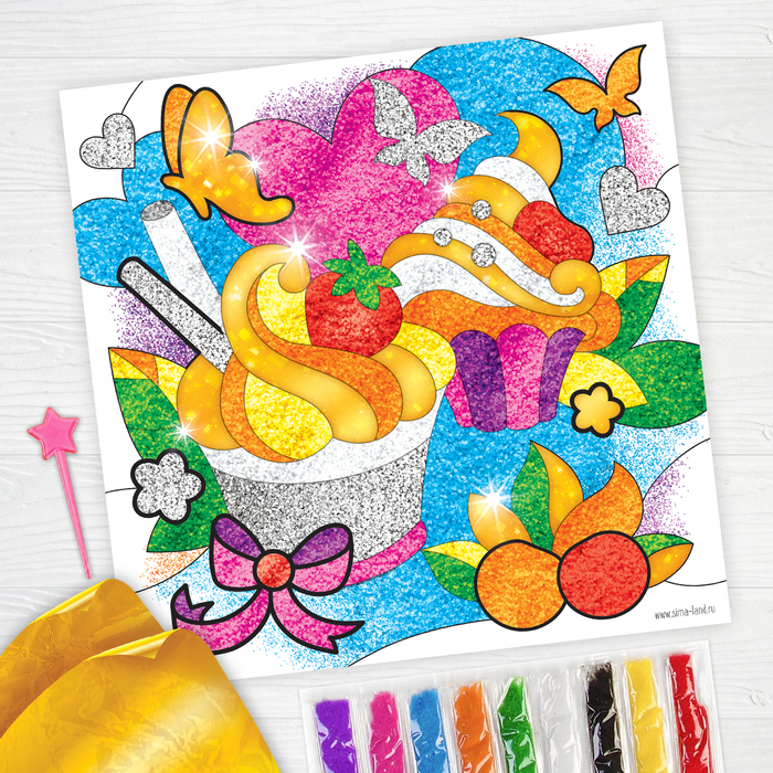 Картины Из Песка Для Детей Купить